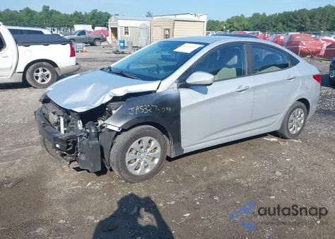 2017 Hyundai Accent Se из США, поврежденный, VIN KMHCT4AE5HU175382